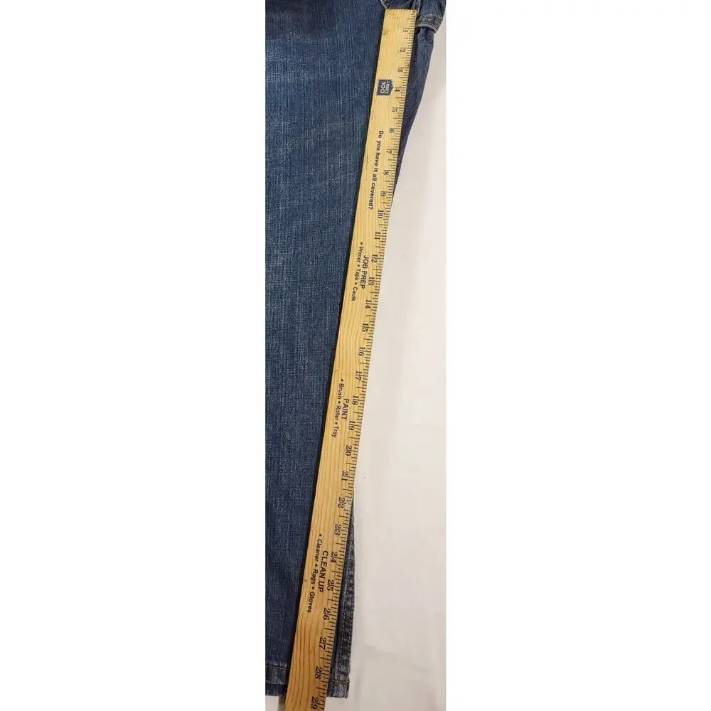 Levi's 559 Relaxed Straight Jeans Mens W52 L30 Blue Denim Big Tall 52x30